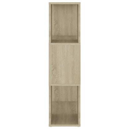 Book Cabinet Room Divider Sonoma Oak 60x24x94 cm Engineered Wood