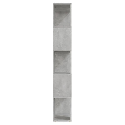Book Cabinet | Concrete grey | Engineered wood | 155 cm tall