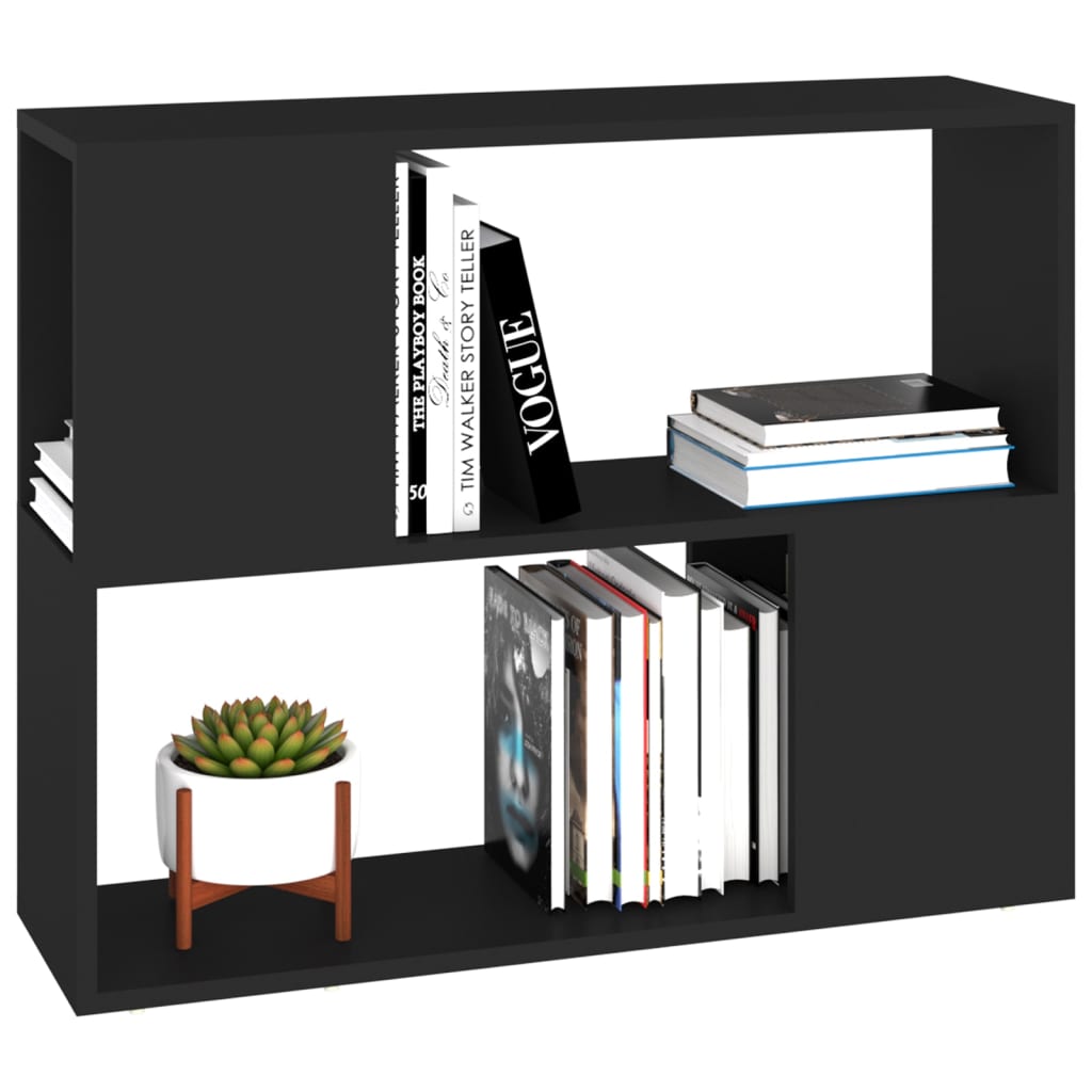 TV Cabinet | Black | Engineered wood | Medium | TV Cabinet | Rectangular