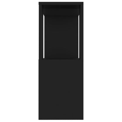 TV Cabinet | Black | Engineered wood | Medium | TV Cabinet | Rectangular