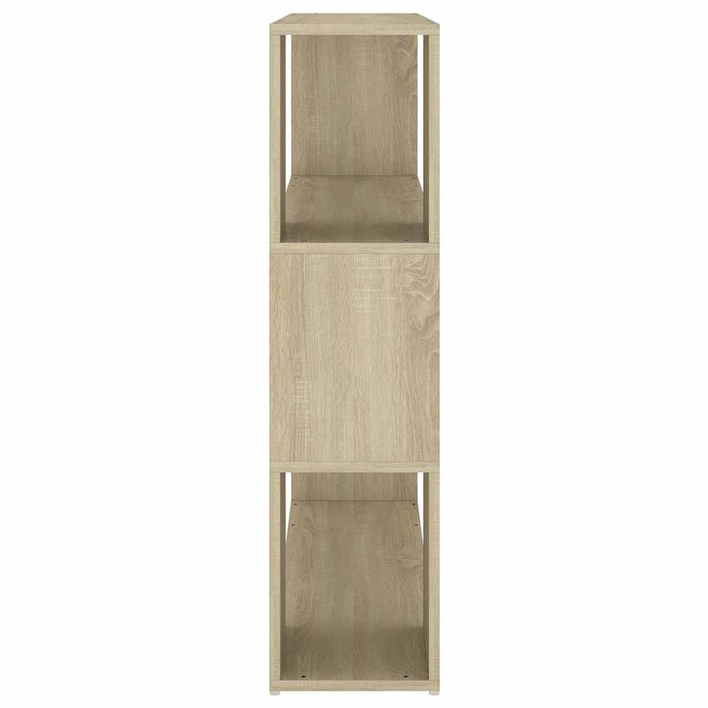 809182 vidaXL Book Cabinet Room Divider Sonoma Oak 100x24x94 cm