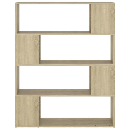 Book Cabinet Room Divider | Sonoma oak | Engineered wood | Medium