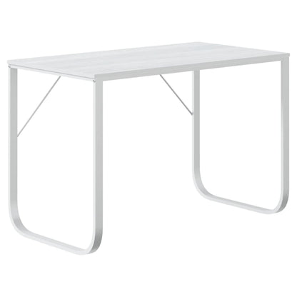 Computer Desk White 110x60x73 cm Engineered Wood