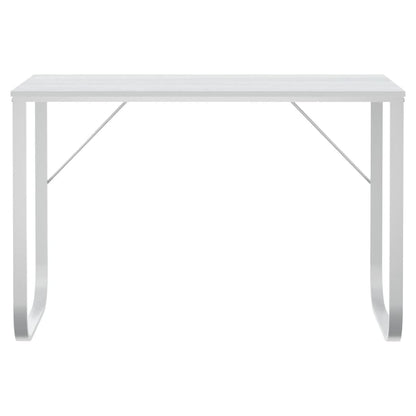 Computer Desk White 110x60x73 cm Engineered Wood
