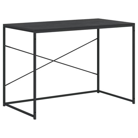 Computer Desk Black 110x60x70 cm Engineered Wood