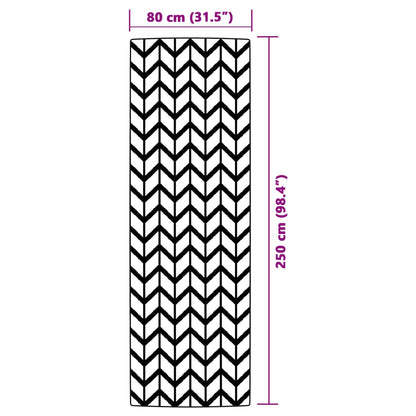 Outdoor Carpet ARAKIL Grey 80x250 cm PP