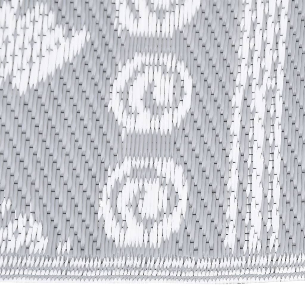 Outdoor Rug Grey 120x180 cm PP