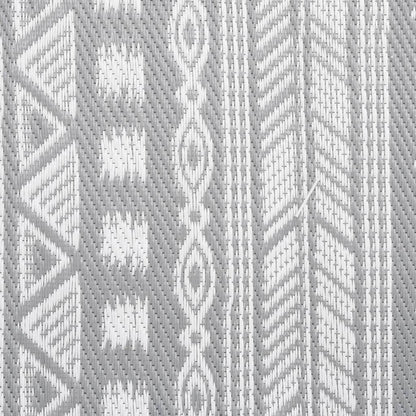 Outdoor Rug Grey 120x180 cm PP
