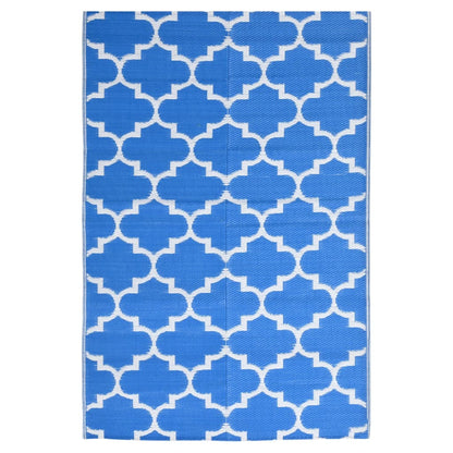 Outdoor Rug ARAKIL Blue 120x180 cm PP