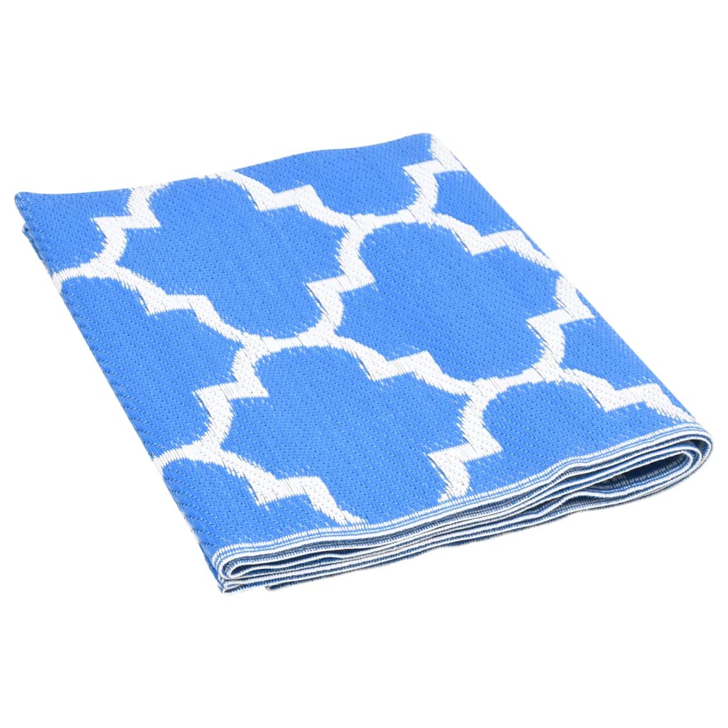 Outdoor Rug ARAKIL Blue 120x180 cm PP