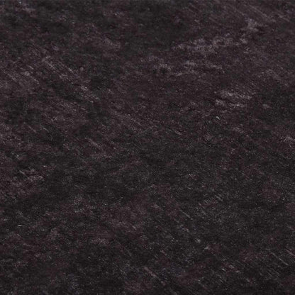 Rug Washable 80x150 cm Black and Gold