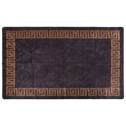 Rug Washable 120x180 cm Black and Gold