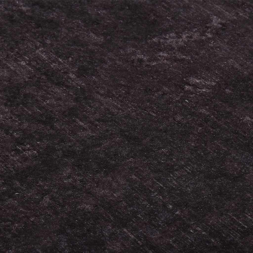 Rug Washable 120x180 cm Black and Gold