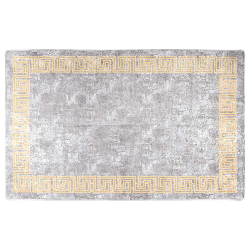 Rug Washable 80x150 cm Grey