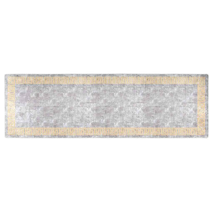 Rug Washable 80x300 cm Grey