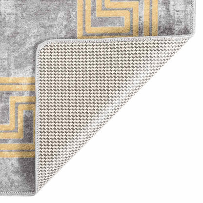 Rug Washable 120x180 cm Grey