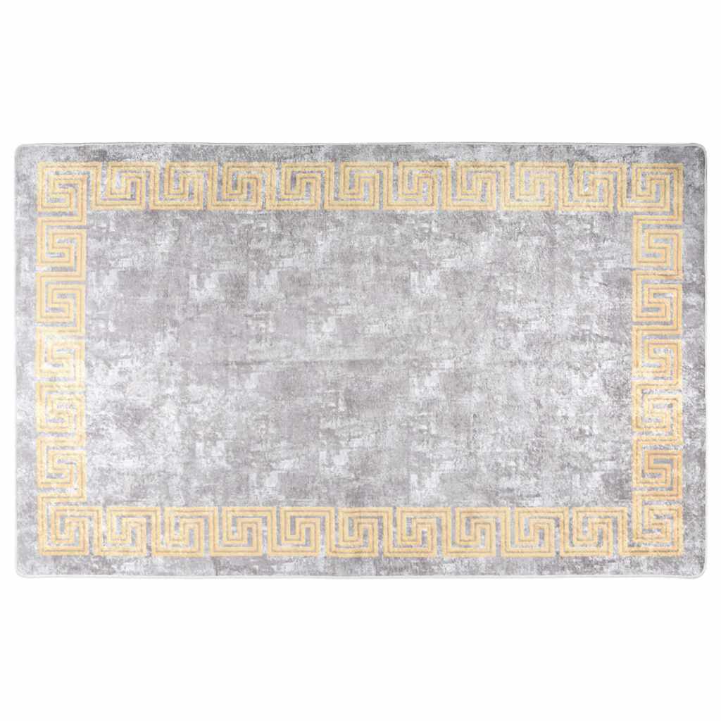 Rug Washable 160x230 cm Grey
