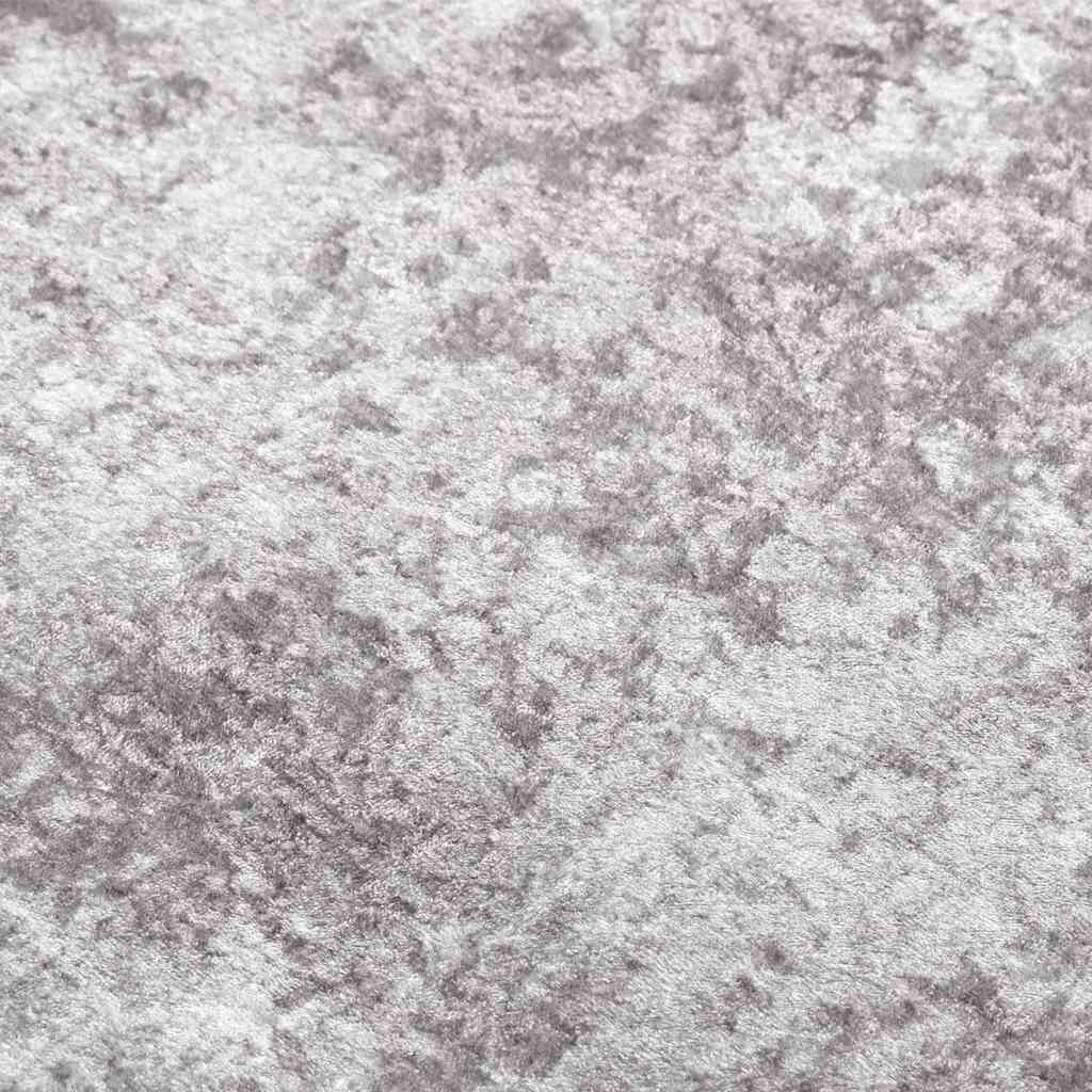 337938 vidaXL Rug Washable 190x300 cm Grey