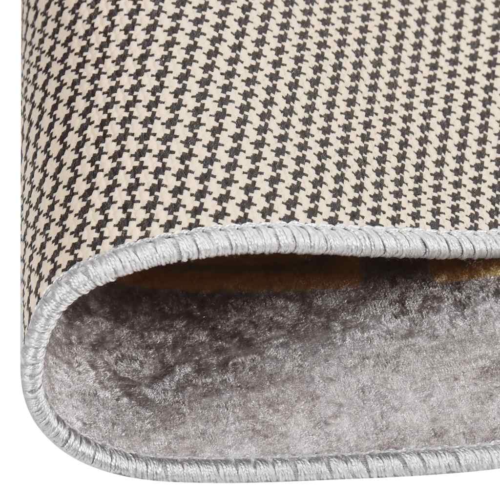 Rug Washable φ120 cm Grey