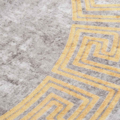 Rug Washable φ120 cm Grey