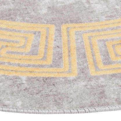 Rug Washable φ120 cm Grey