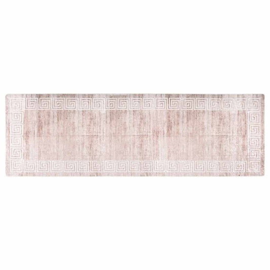 Rug Washable 80x300 cm Beige