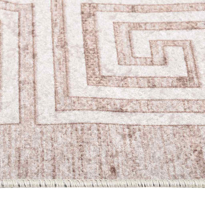 Rug Washable 80x300 cm Beige