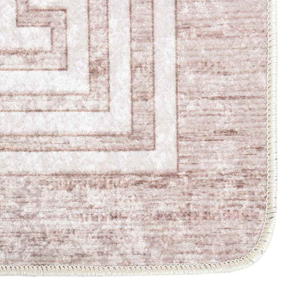 Rug Washable 80x300 cm Beige