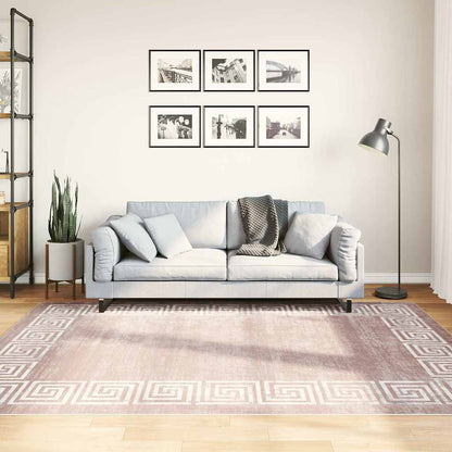 Rug | Beige | 100% Polyester | Large | Rug | Rectangular | Trendy