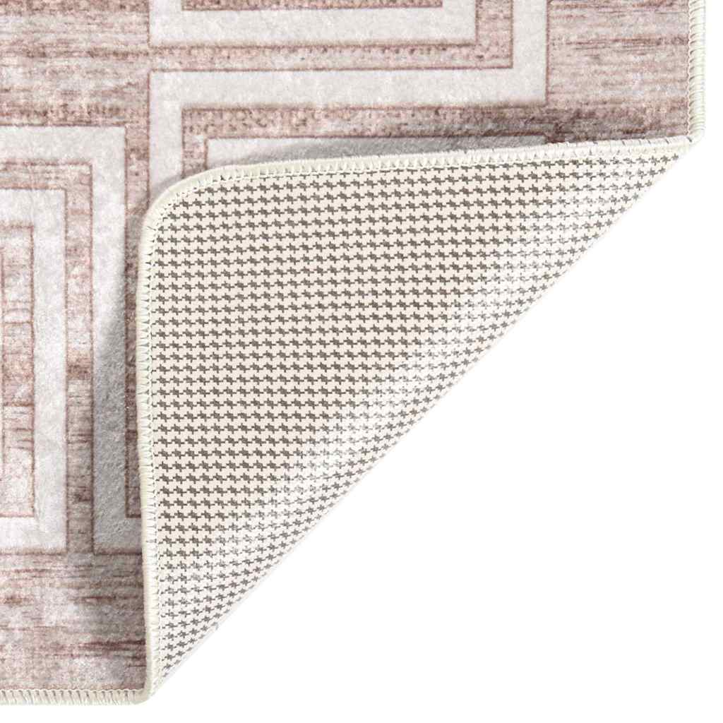 337944 vidaXL Rug Washable 190x300 cm Beige