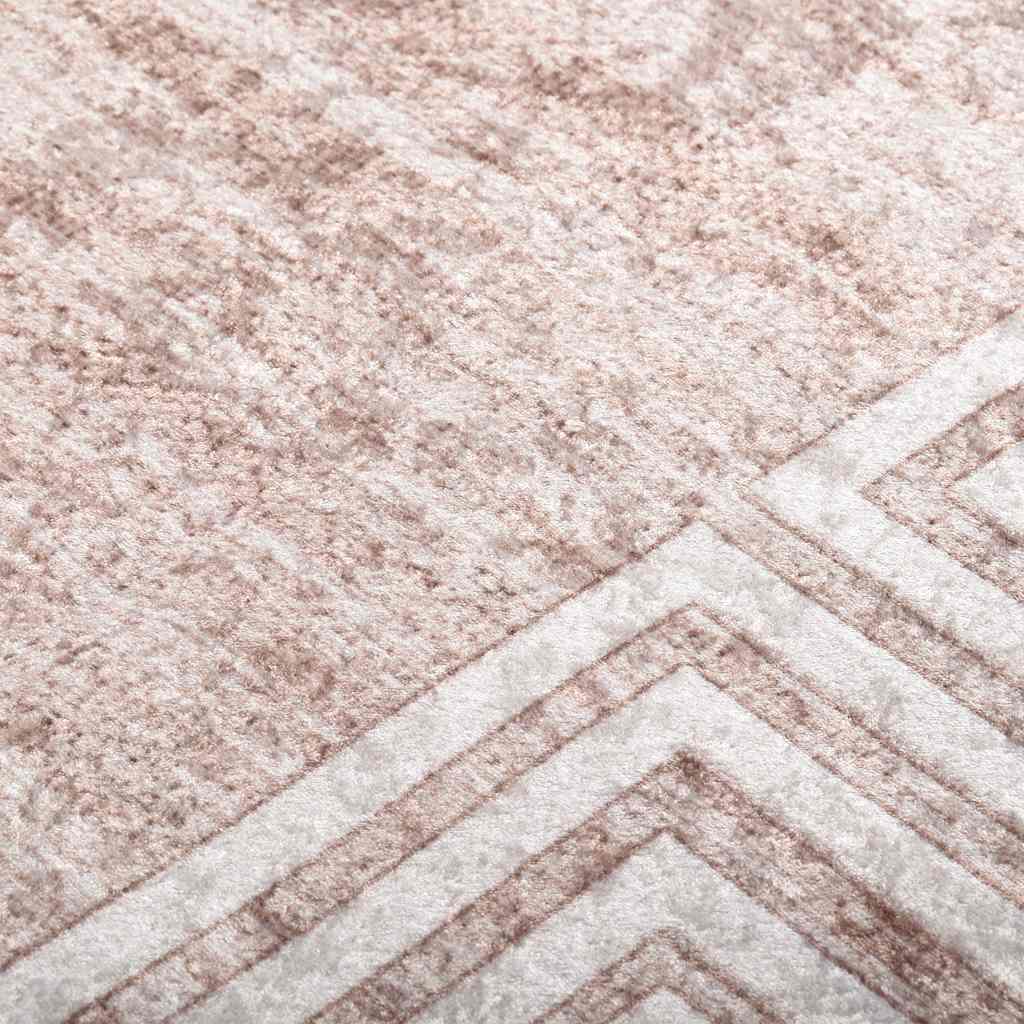 Rug Washable 190x300 cm Beige