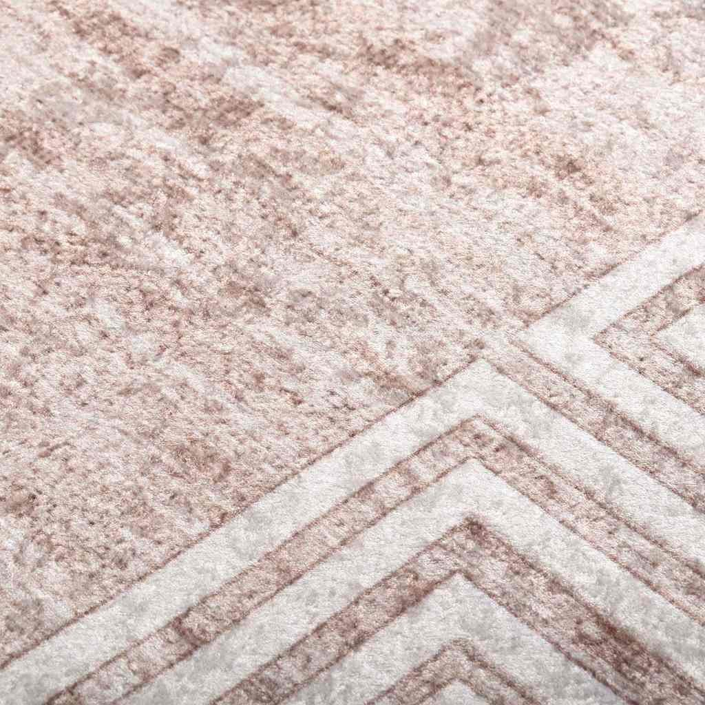 337944 vidaXL Rug Washable 190x300 cm Beige