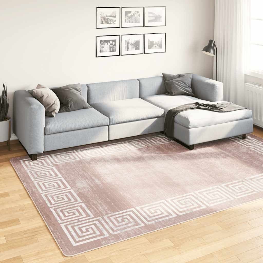 Rug Washable 190x300 cm Beige