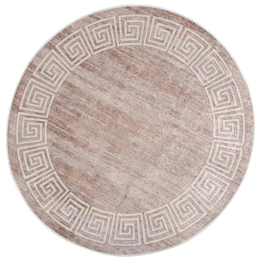 Rug Washable 120 cm Beige