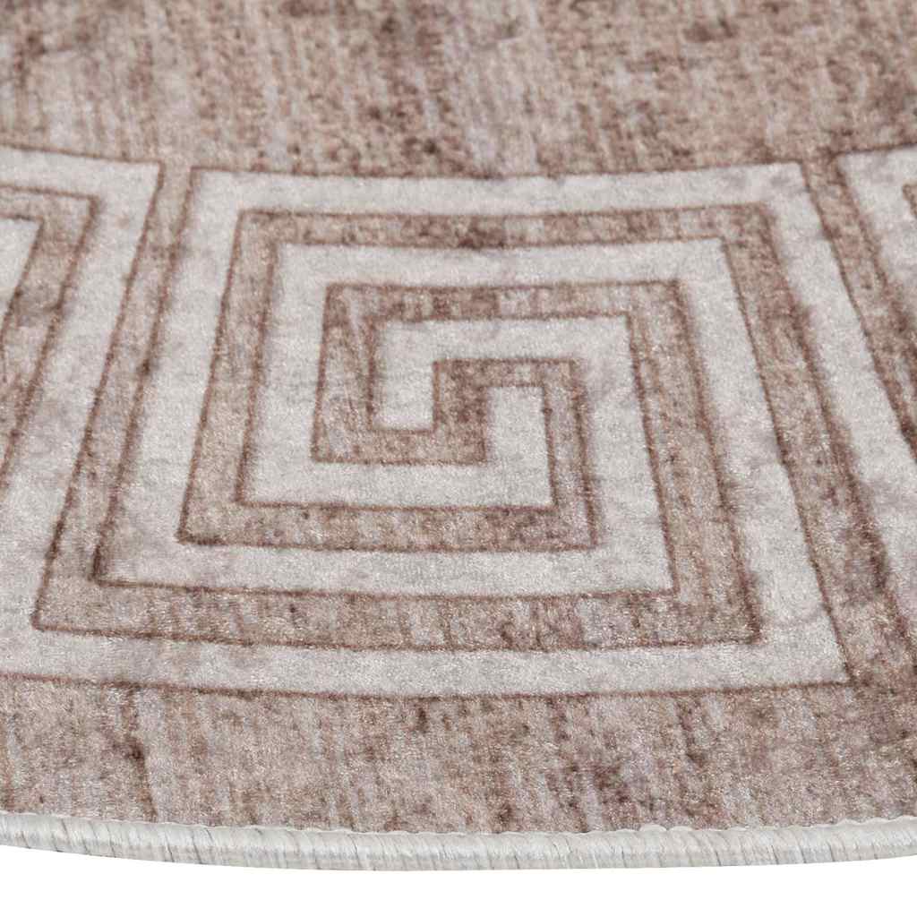 Rug Washable 120 cm Beige