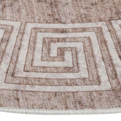 Rug Washable 120 cm Beige