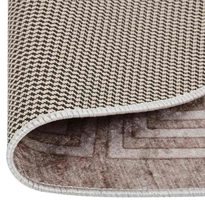 Rug Washable 120 cm Beige
