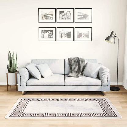 Rug Washable 80x150 cm Light Beige