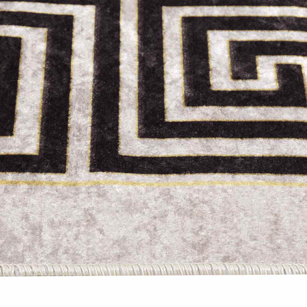 Rug Washable 80x300 cm Light Beige