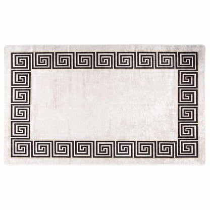 Rug Washable 120x180 cm Light Beige