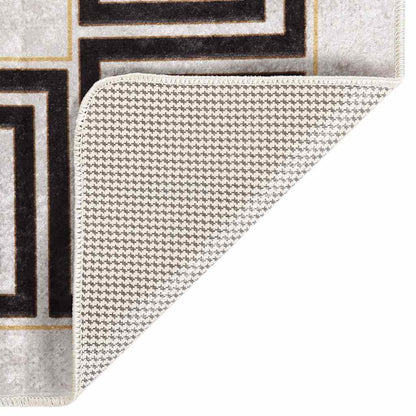 Rug Washable 120x180 cm Light Beige