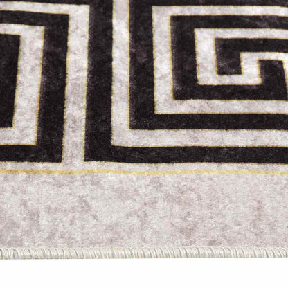 Rug Washable 120x180 cm Light Beige