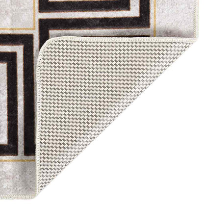 337949 vidaXL Rug Washable 160x230 cm Light Beige