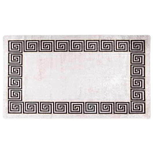 Rug Washable 190x300 cm Light Beige