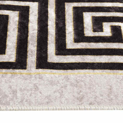Rug Washable 190x300 cm Light Beige