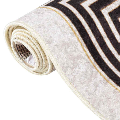337950 vidaXL Rug Washable 190x300 cm Light Beige