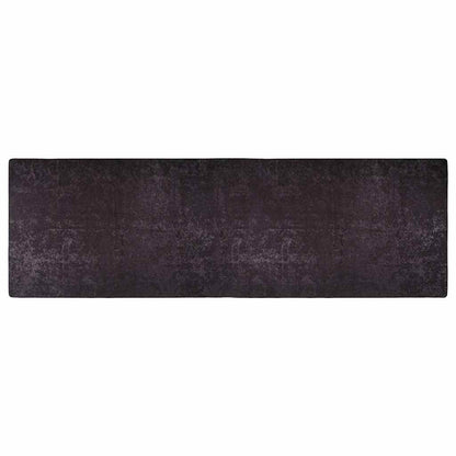 Rug Washable 80x300 cm Anthracite