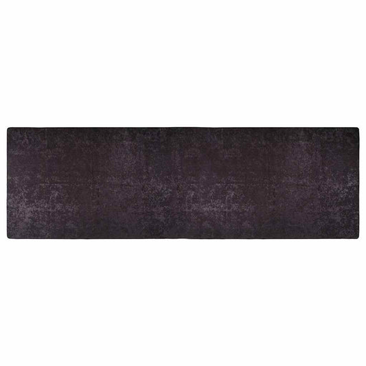 Rug Washable 80x300 cm Anthracite