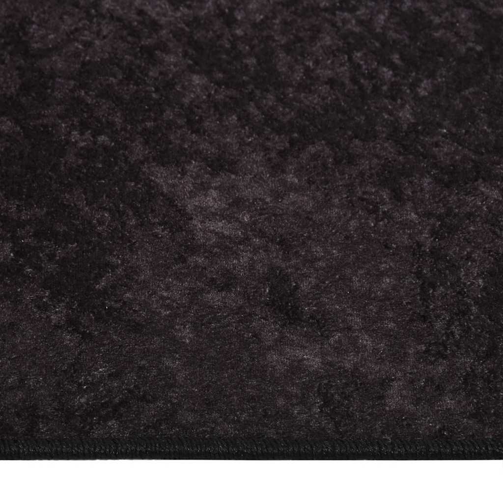 Rug Washable 160x230 cm Anthracite