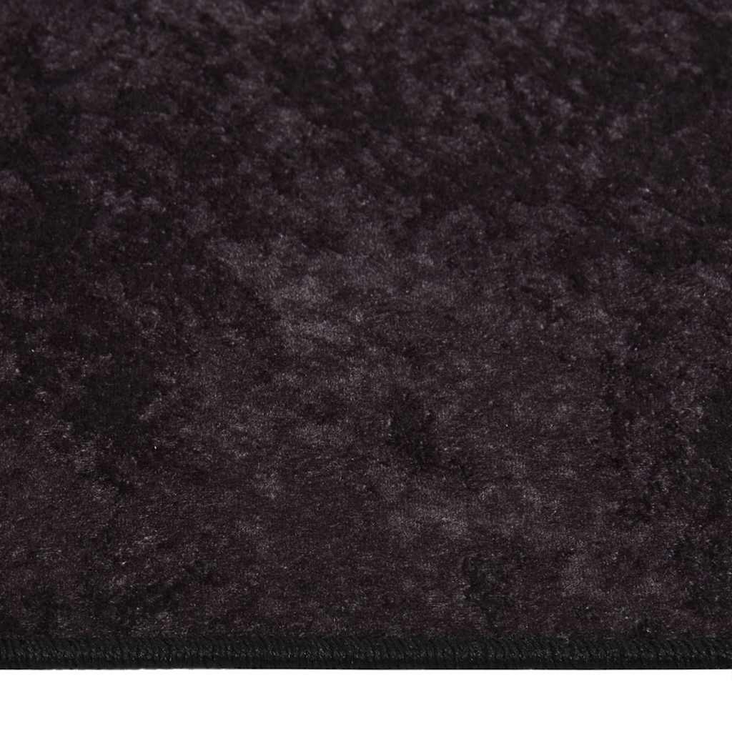337955 vidaXL Rug Washable 160x230 cm Anthracite